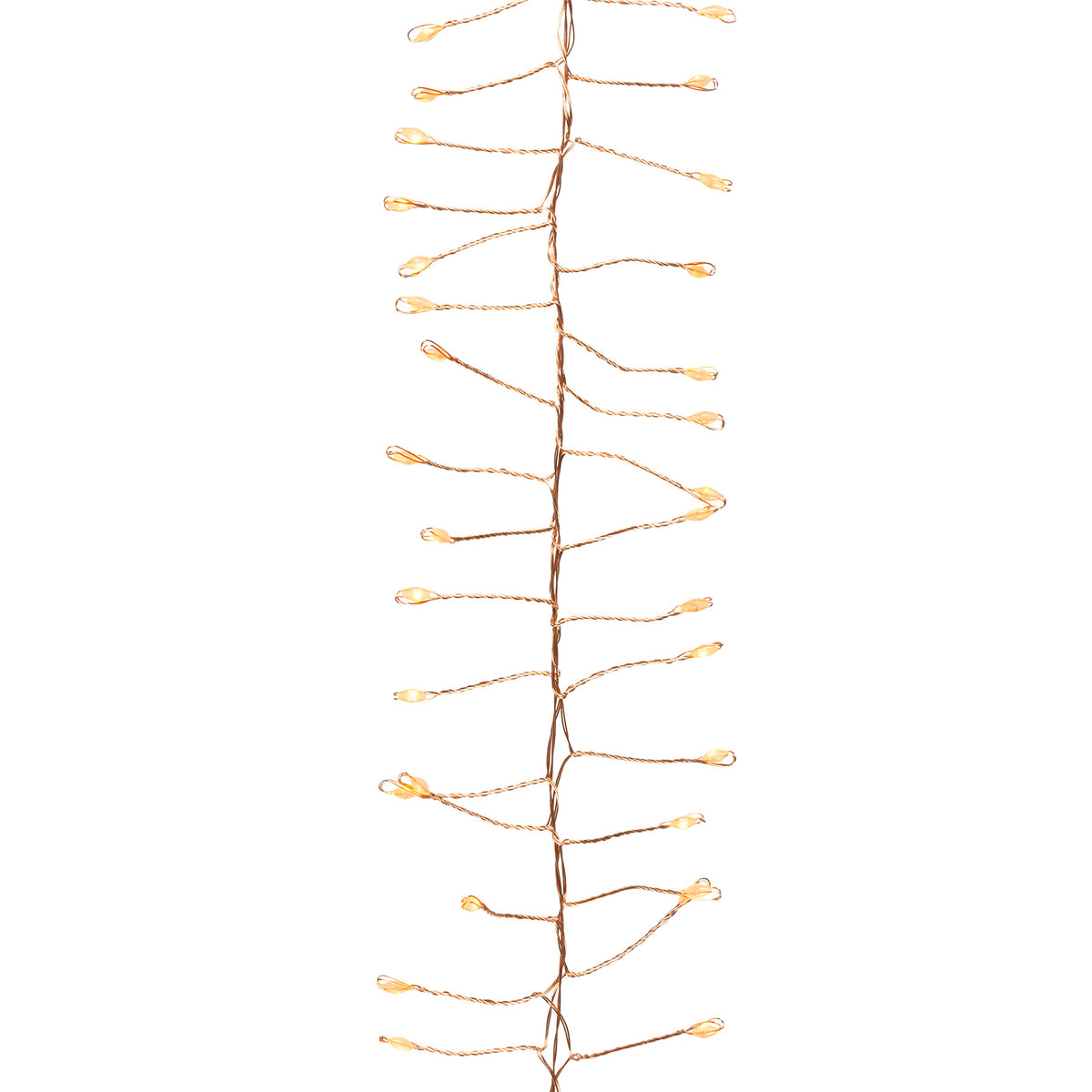 10ft Cluster Garland w/ Copper Wire (Reel)