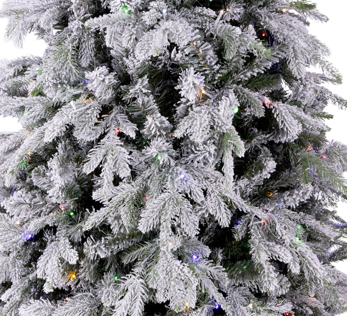 Snowy Casselton Christmas Tree