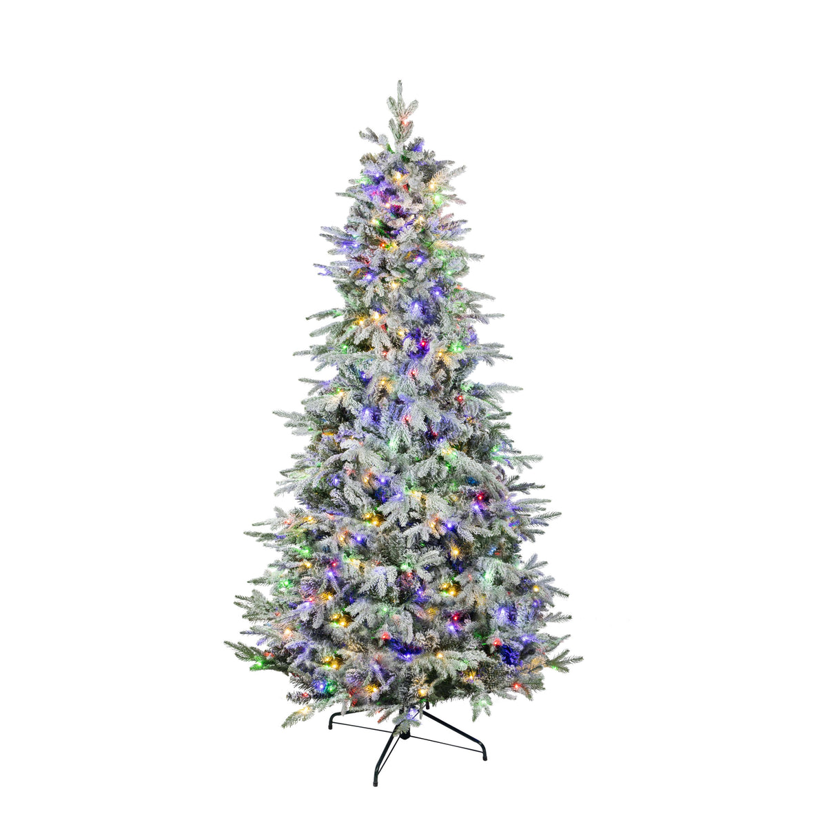 Snowy Casselton Christmas Tree