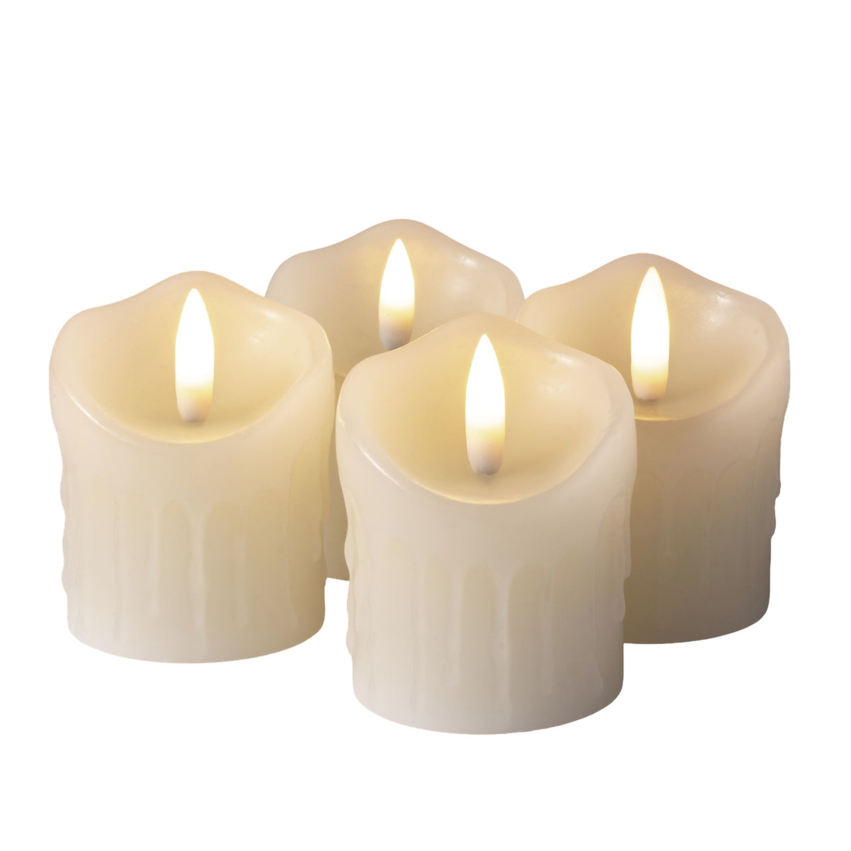 2" Battery Operated Votive Candles (Retail Box)