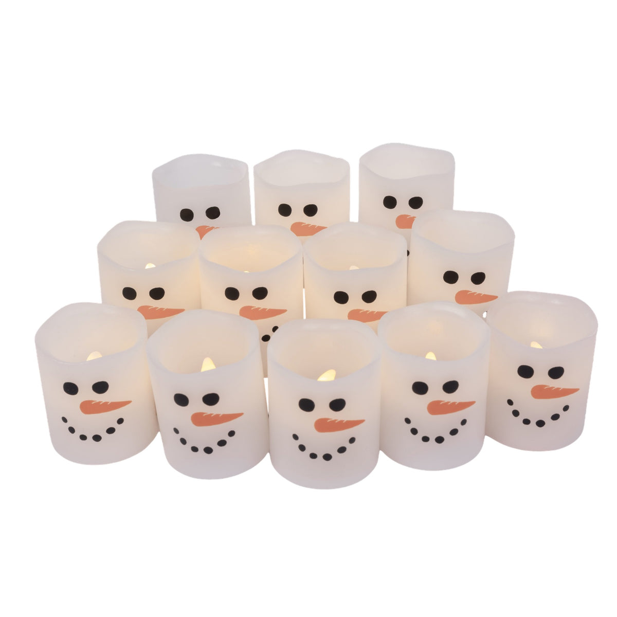 2" Battery Operated Votive Candles (Retail Box)