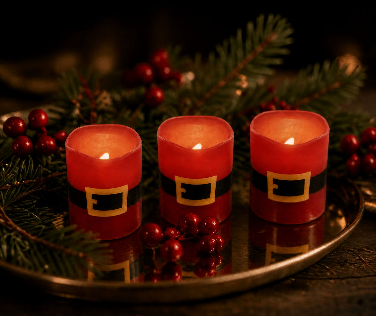 2" Battery Operated Votive Candles (Retail Box)