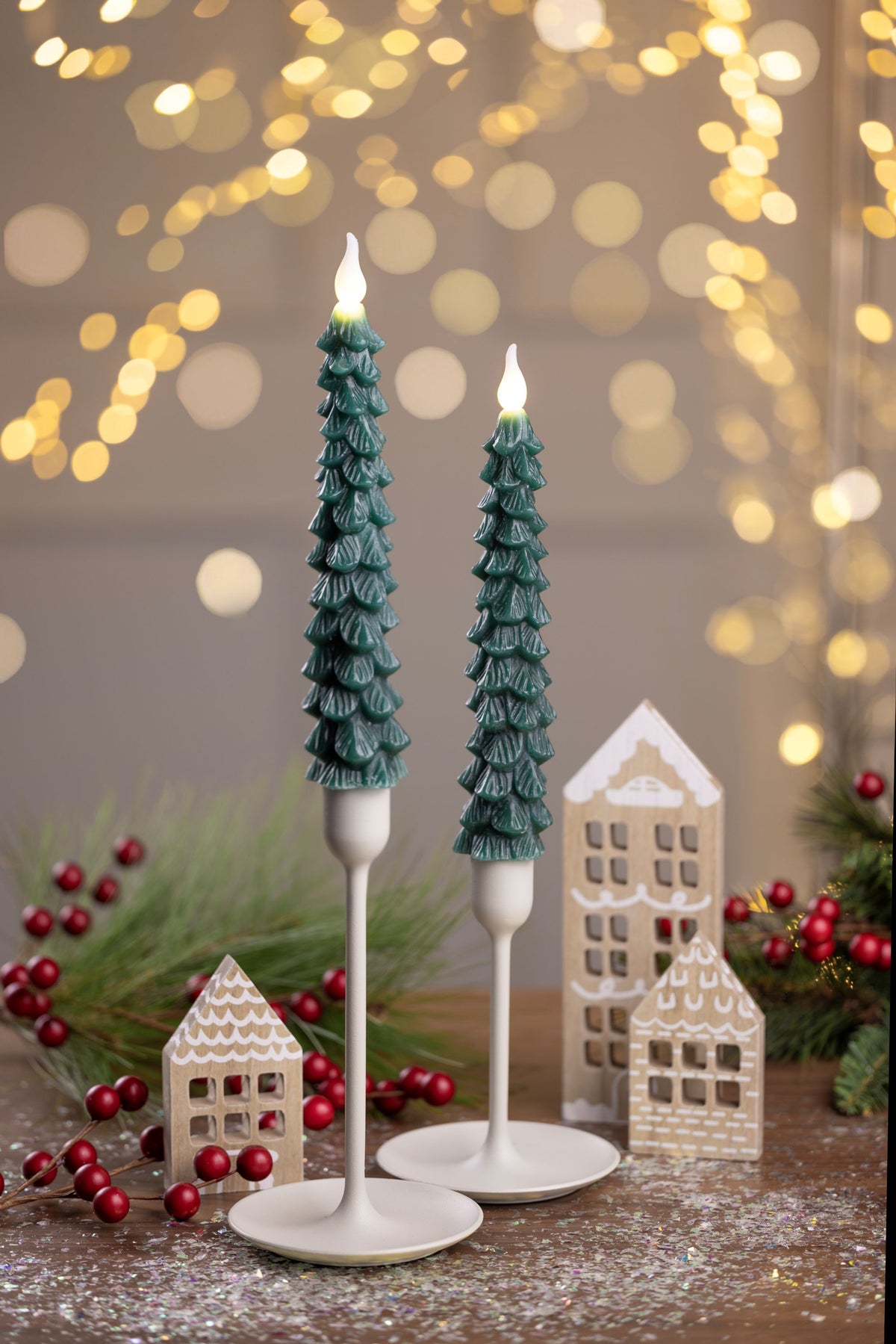 8.5" Battery Operated Taper Candles (Retail Box)