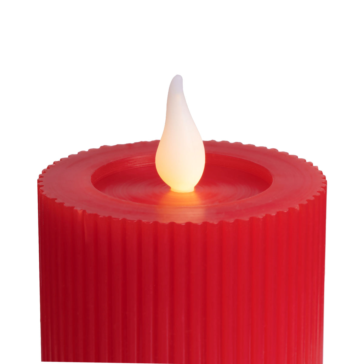 3" X 6" Battery Operated Pillar Candles (Retail Box)