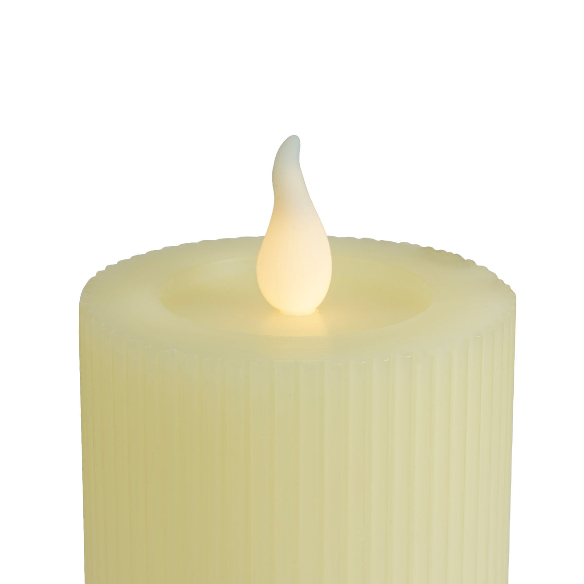 3" X 6" Battery Operated Pillar Candles (Retail Box)