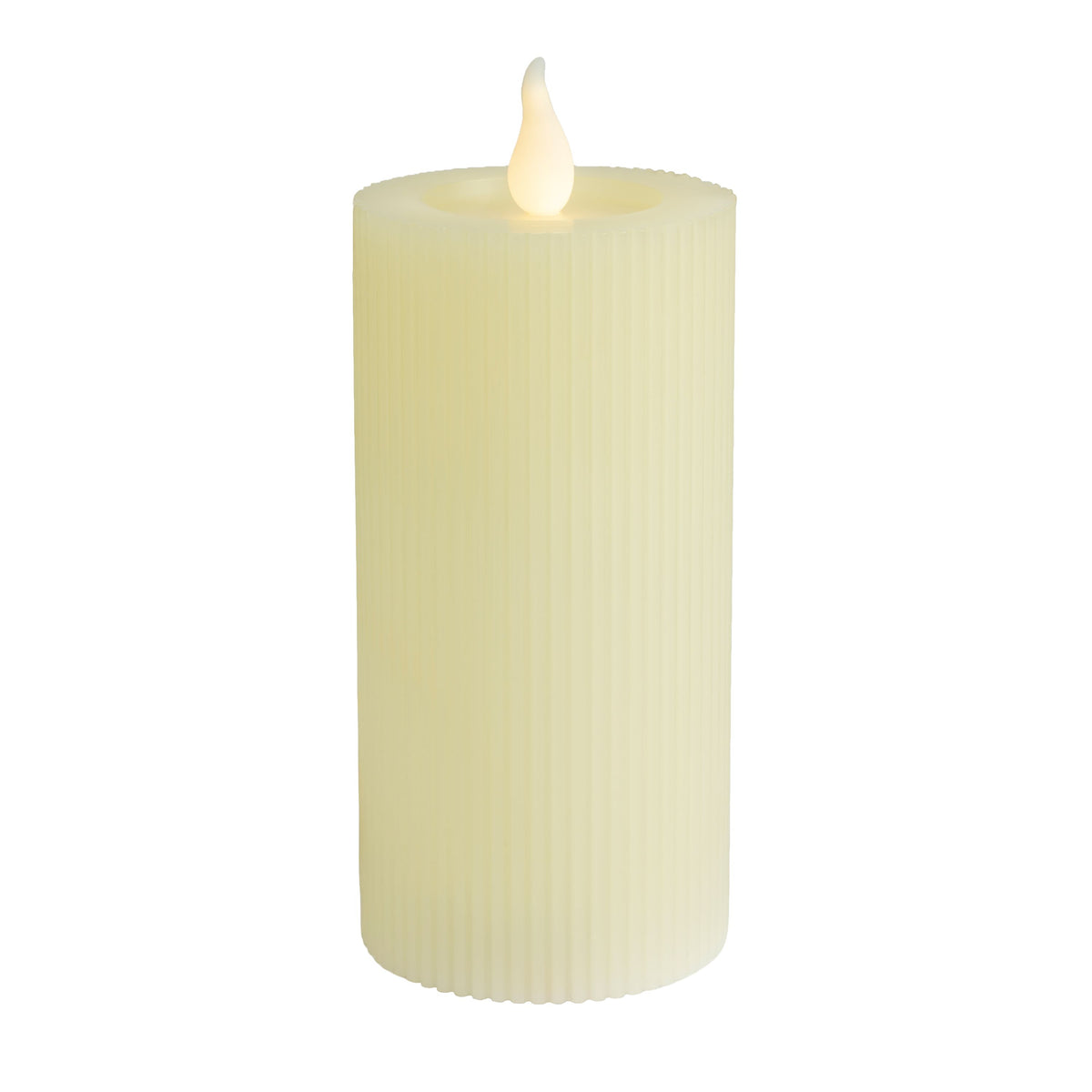3" X 6" Battery Operated Pillar Candles (Retail Box)