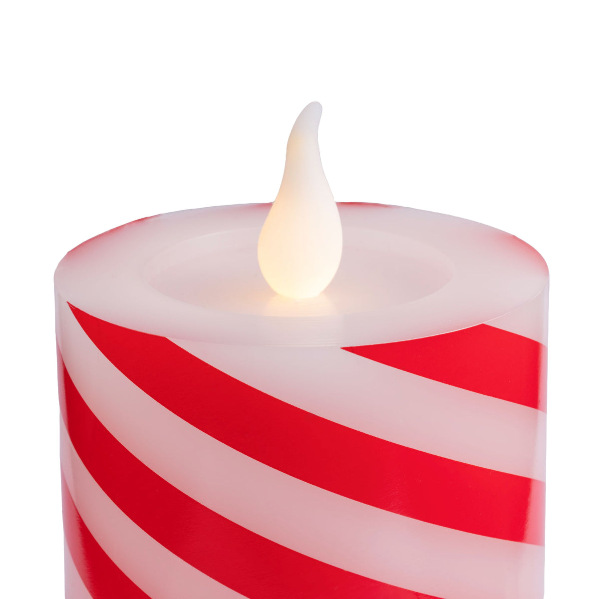 3" X 6" Battery Operated Pillar Candles (Retail Box)