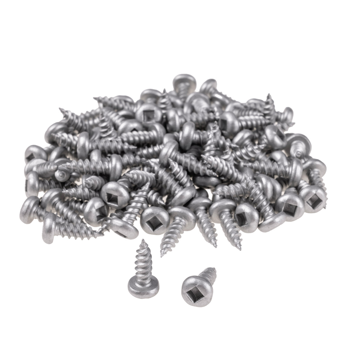 8 x 9/16" Square Pan Head Screws (100/Box)