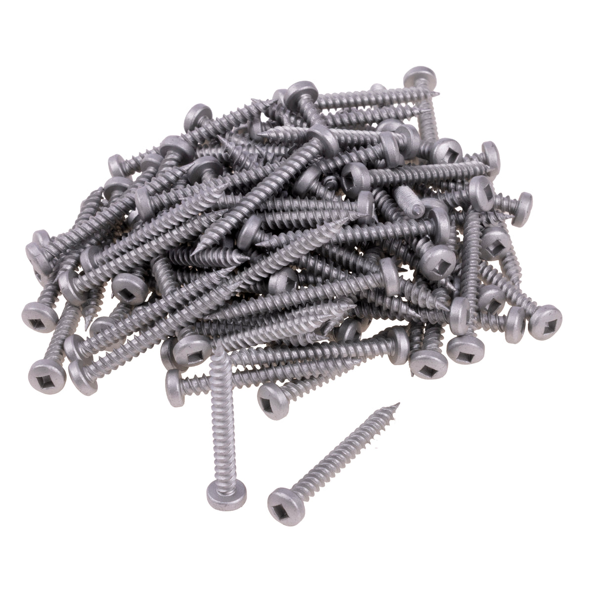 8 x 1 1/2" Square Pan Screws (100/Box)