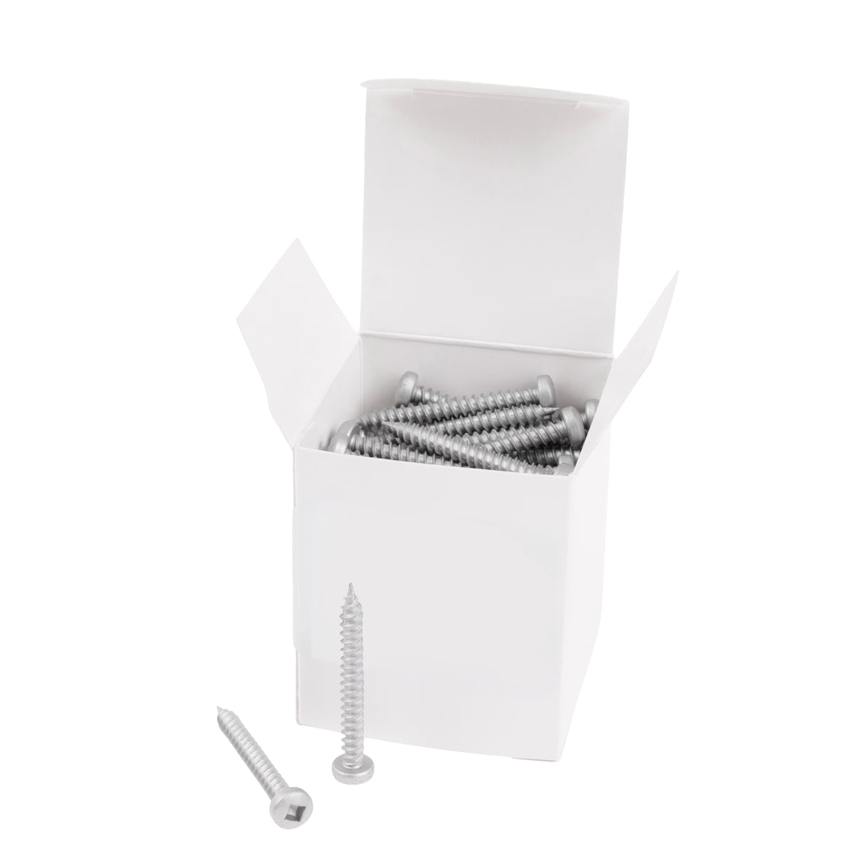 8 x 1 1/2" Square Pan Screws (100/Box)
