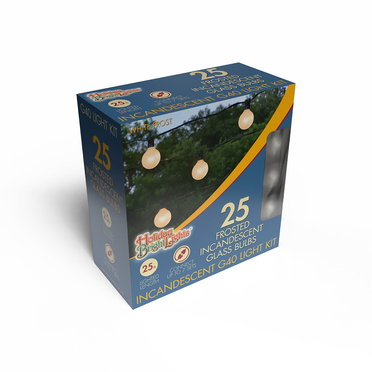 G40 25L Incandescent Lights (Retail Box)