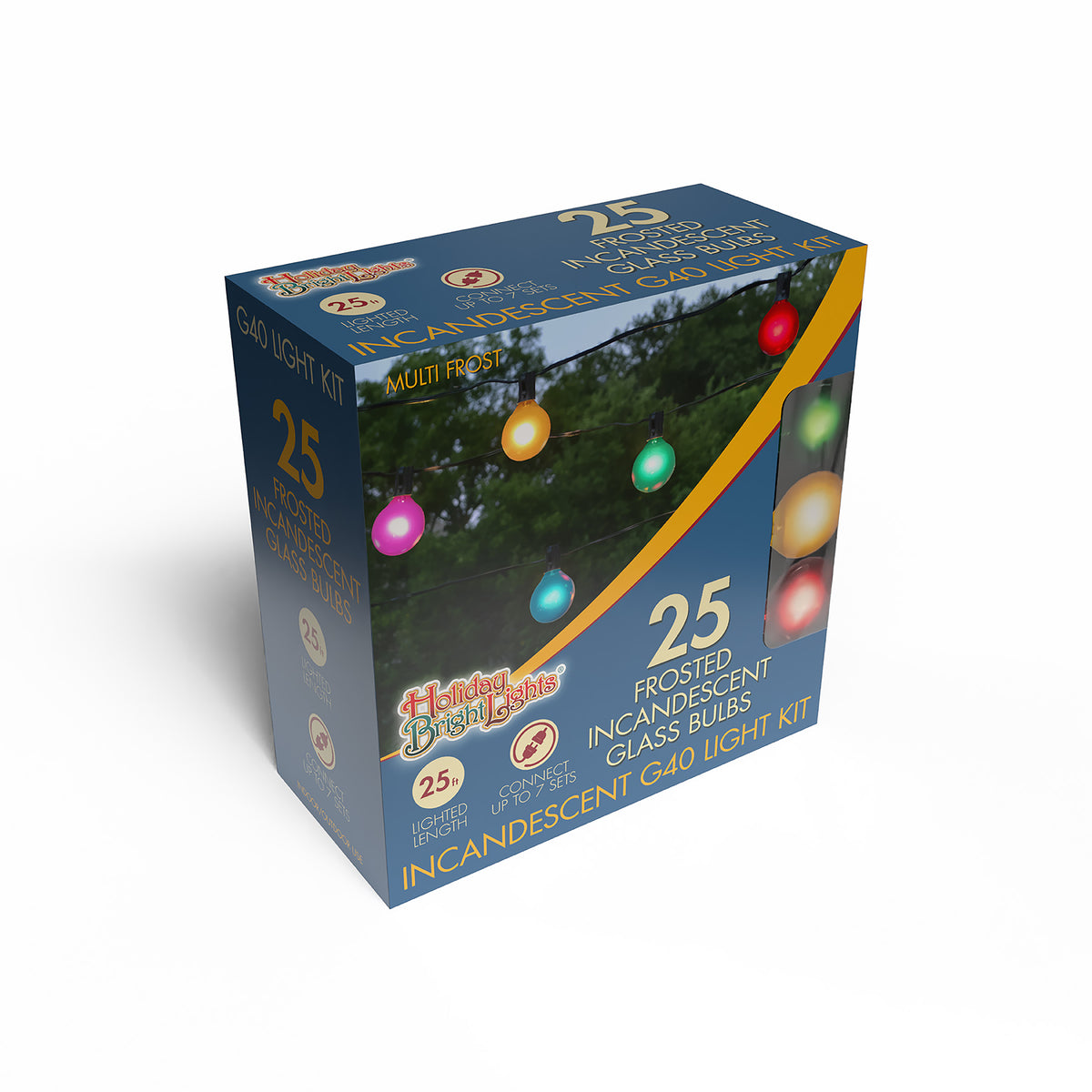 G40 25L Incandescent Lights (Retail Box)