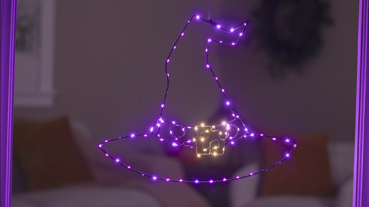 Load video: Witch's Hat 2D Wire Silhouette (Retail Box)